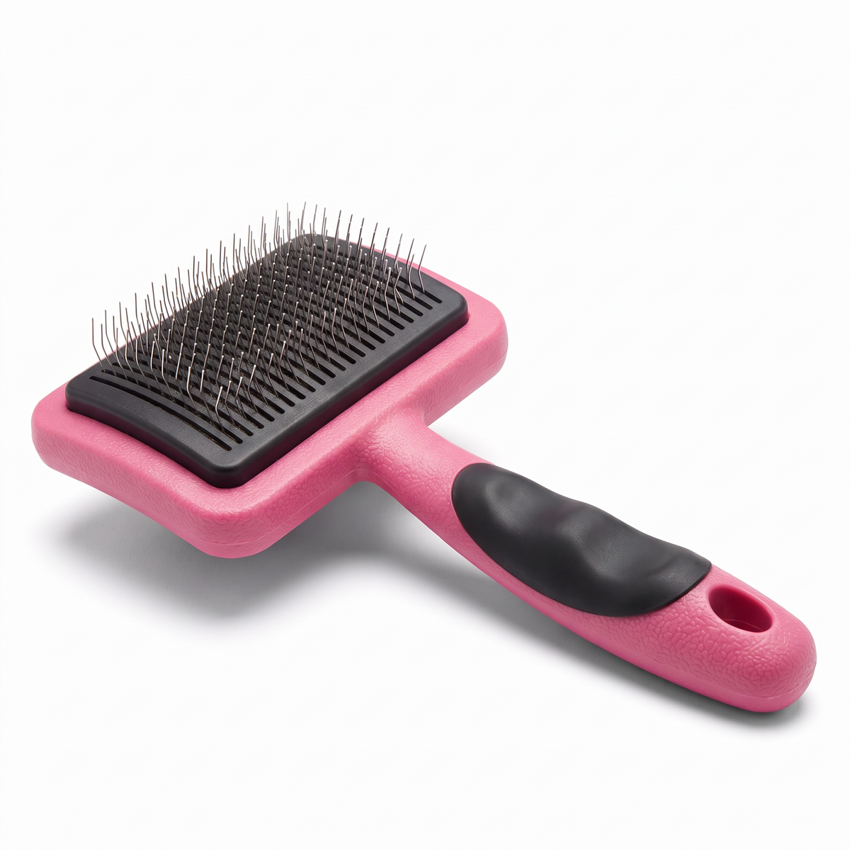 Dog Brush Dog Slicker Curved Coated Tips Long Hair Firm Stainless Steel